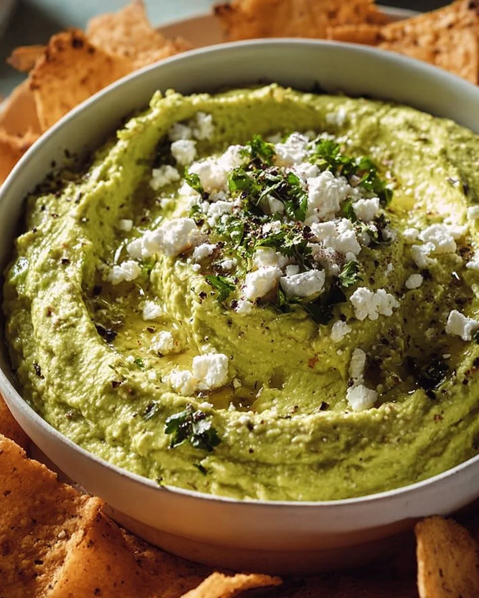 Creamy Avocado Feta Dip