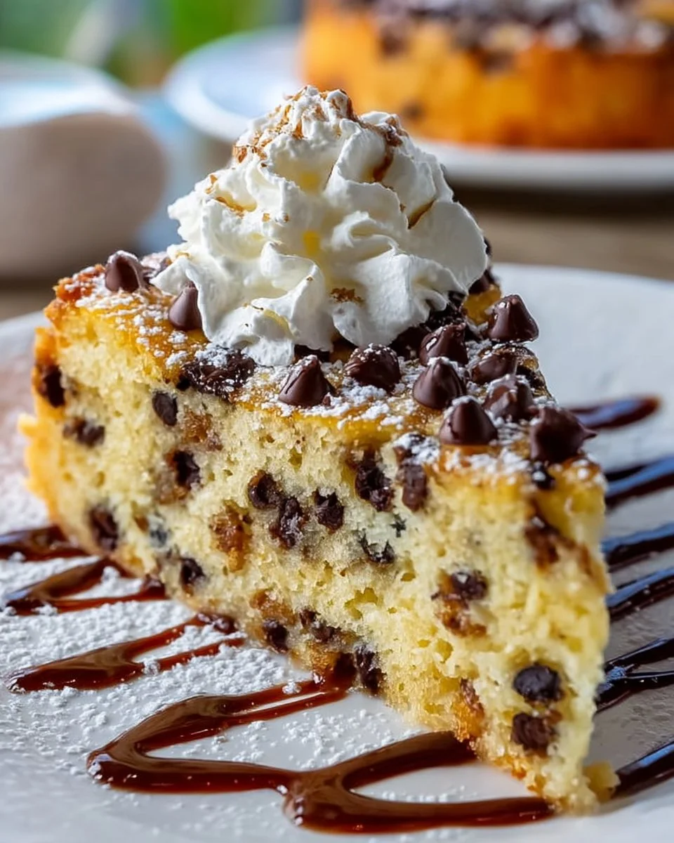 Italian Chocolate Chip Ricotta Cake
