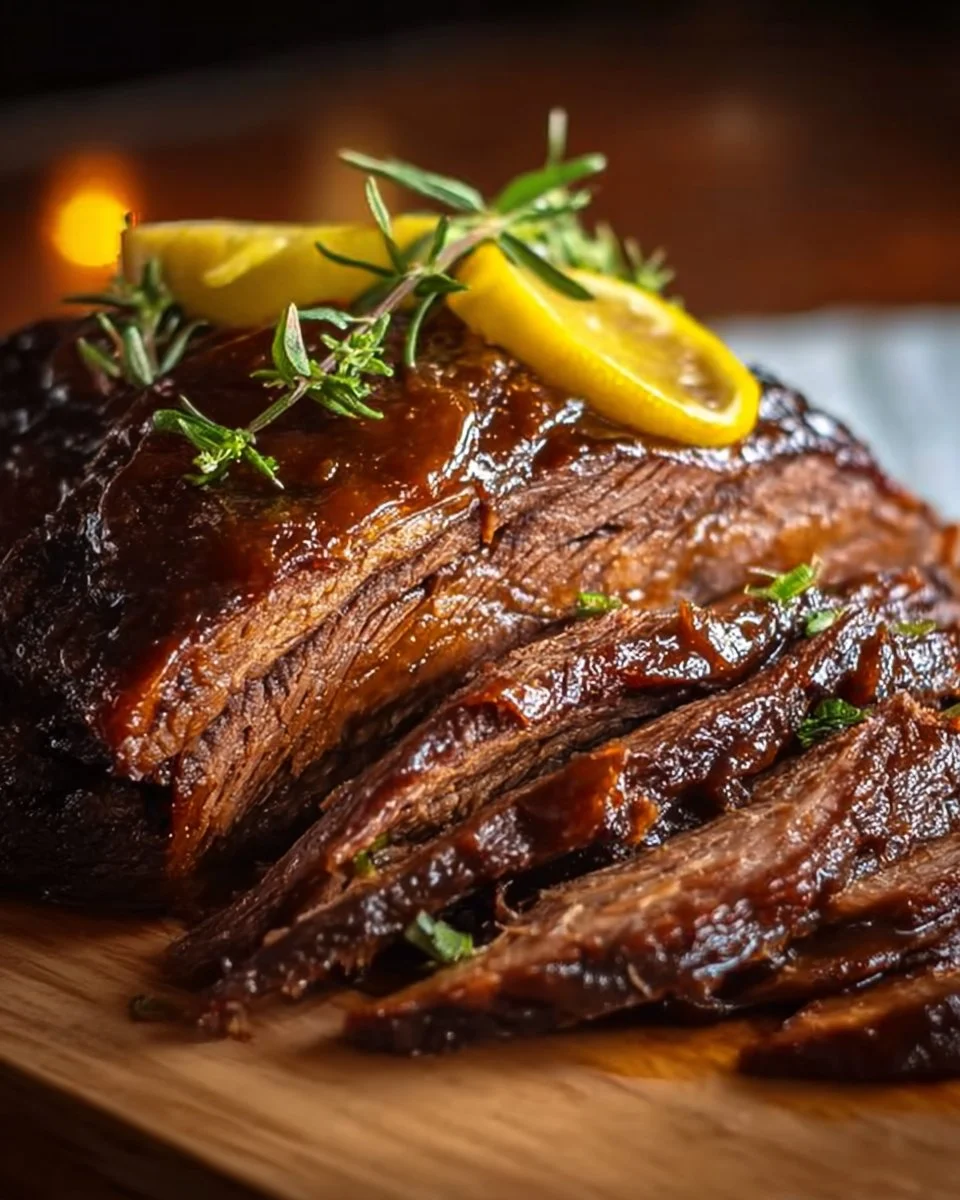 Slow Cooked Beef Brisket