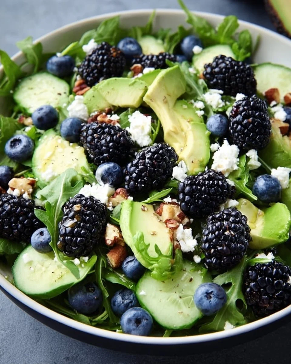 Blackberry Avocado Salad