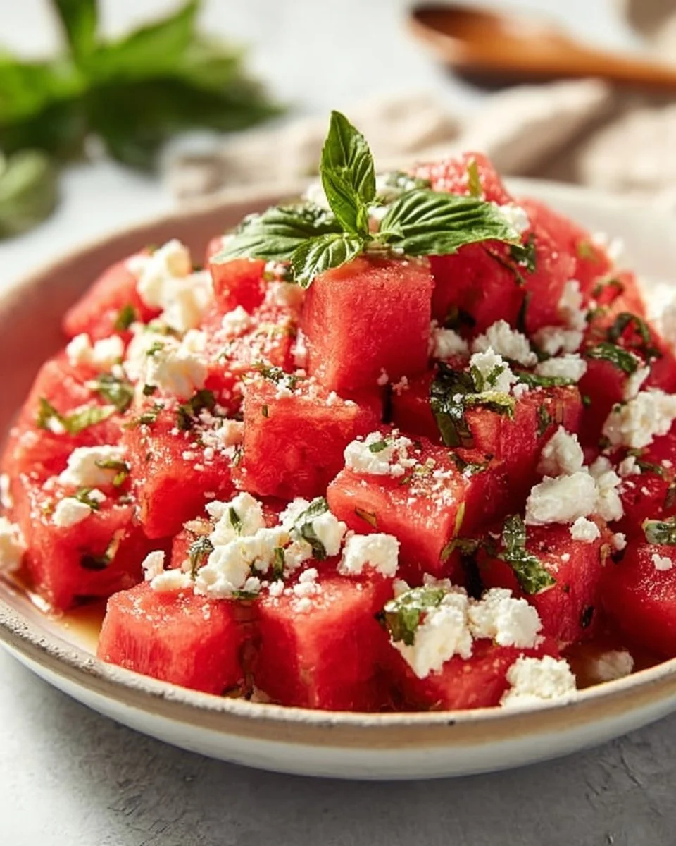 Watermelon Feta Salad