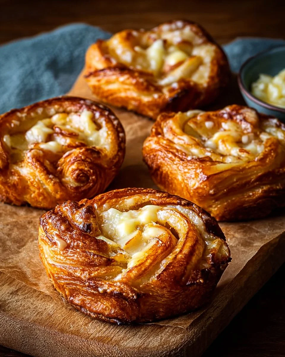 Apple & Cheese Danishes