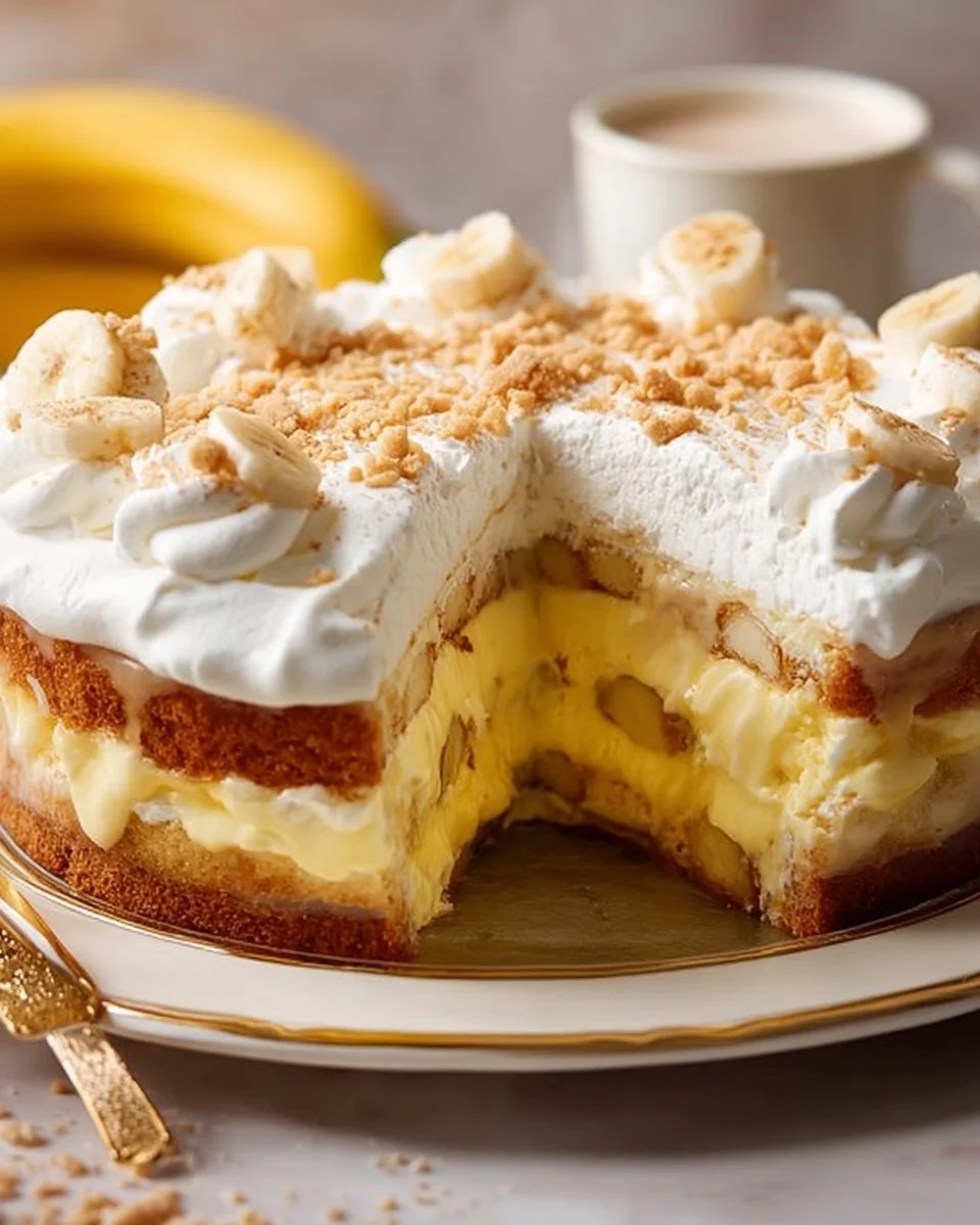 Banana Pudding Cake