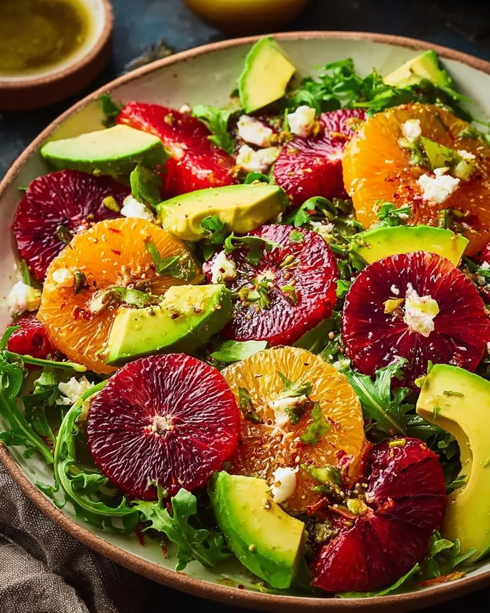 Blood Orange Avocado Salad