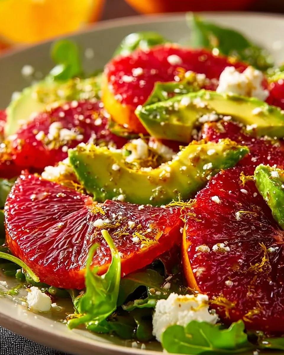 Blood Orange Avocado Salad