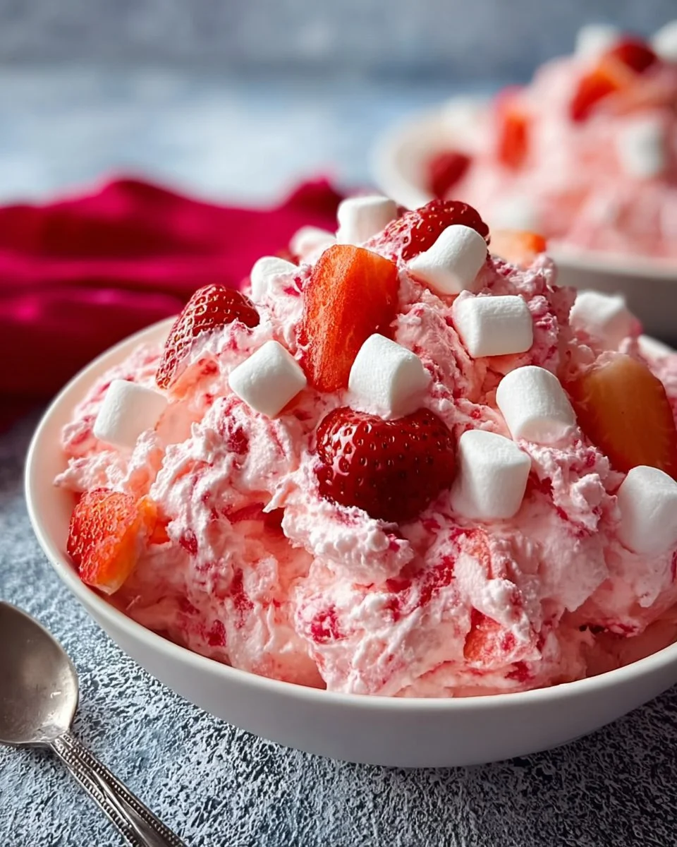 Creamy Strawberry Fluff Salad