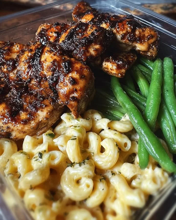Glazed Grilled Chicken Plate
