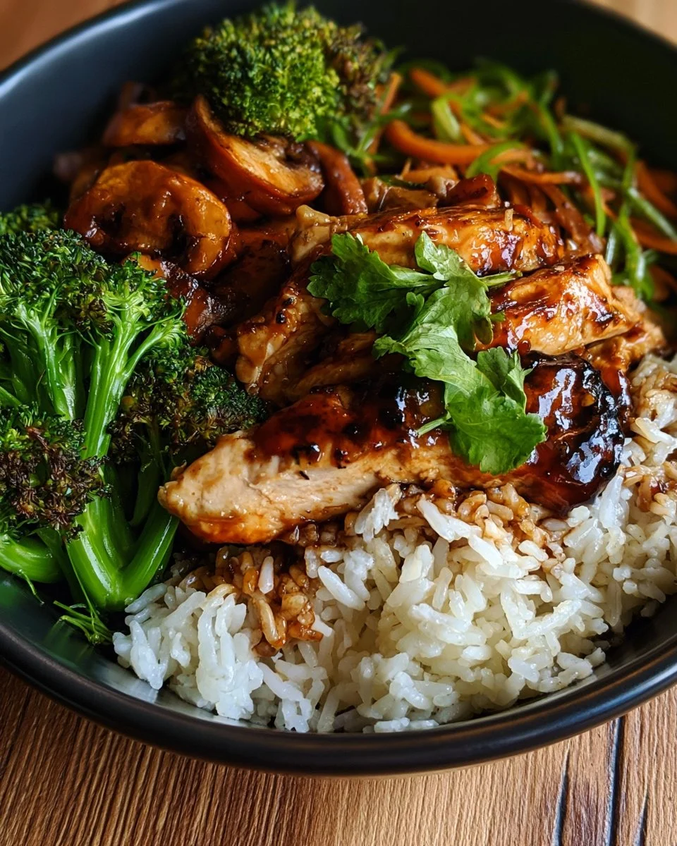 Teriyaki Chicken Rice Bowl